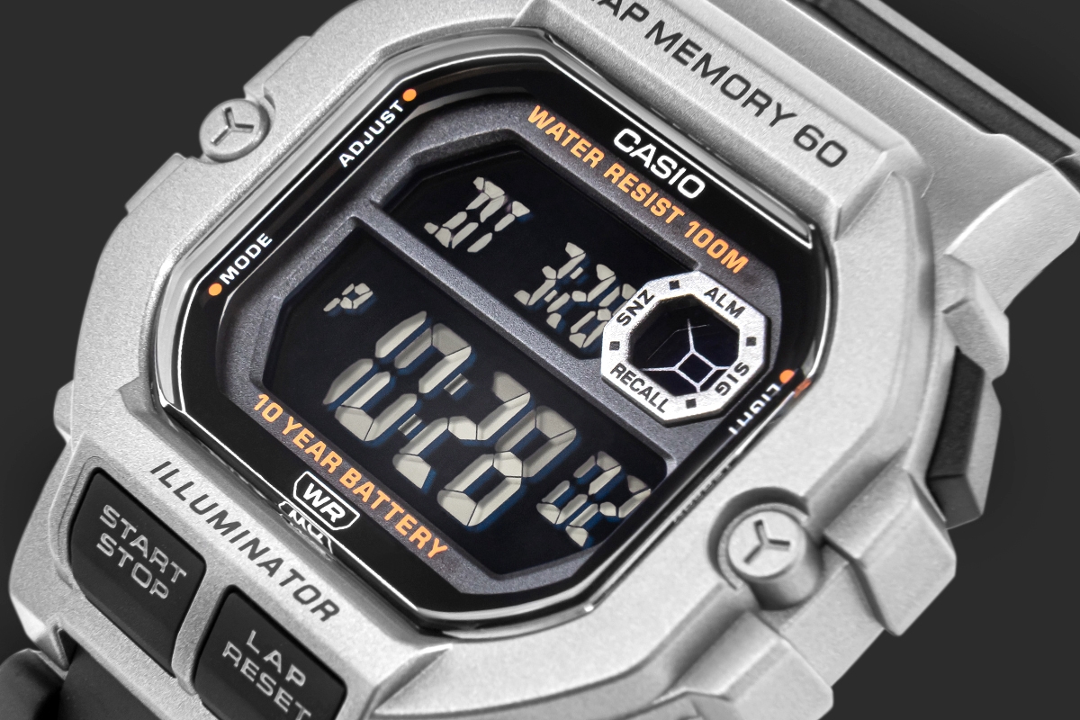 Zegarek CASIO WS-1400H-1BVEF + BOX Unisex - obrazek 4