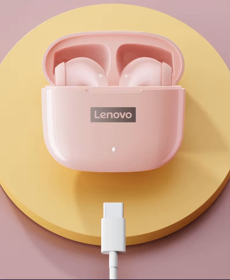 Słuchawki bezprzewodowe douszne LENOVO Thinkplus LivePods LP40 PRO Różowe - obrazek 5