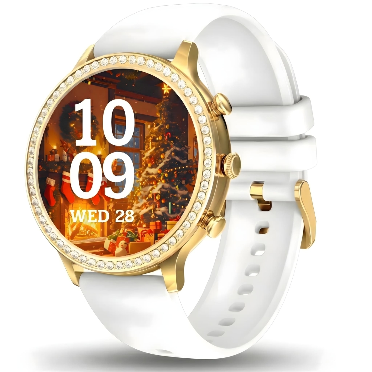 Smartwatch Gravity Złoty Pasek i Bransoleta GT5-2 - obrazek 5