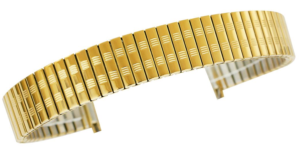 Bransoleta rozciągana Złota HQ 12 do 16 mm 113G-12/16 - obrazek 2