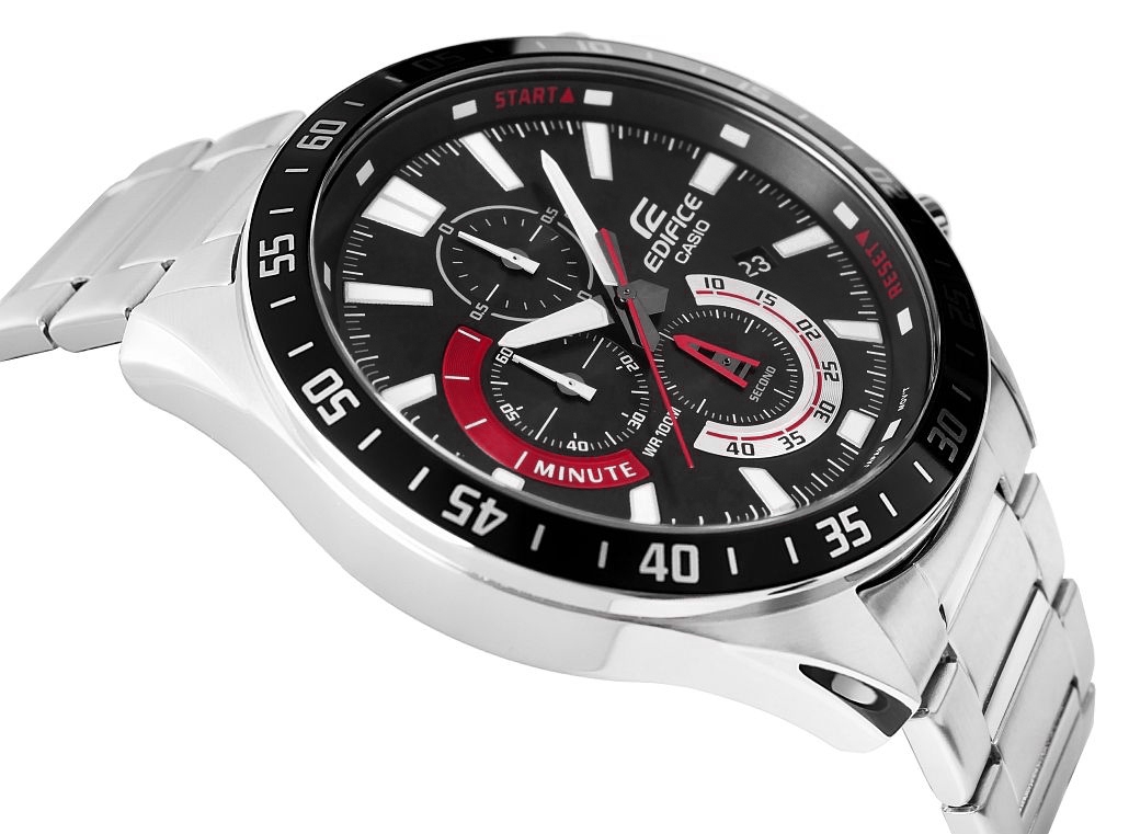 Zegarek Męski CASIO EDIFICE EFV-620D-1A4VUEF + BOX - obrazek 2