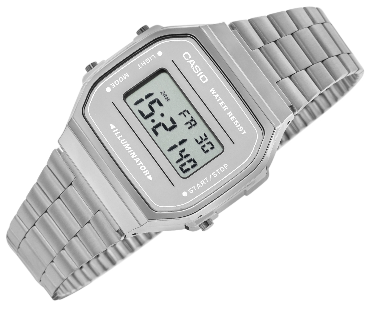 Zegarek Męski CASIO VINTAGE A168WEM-7EF + BOX - obrazek 2