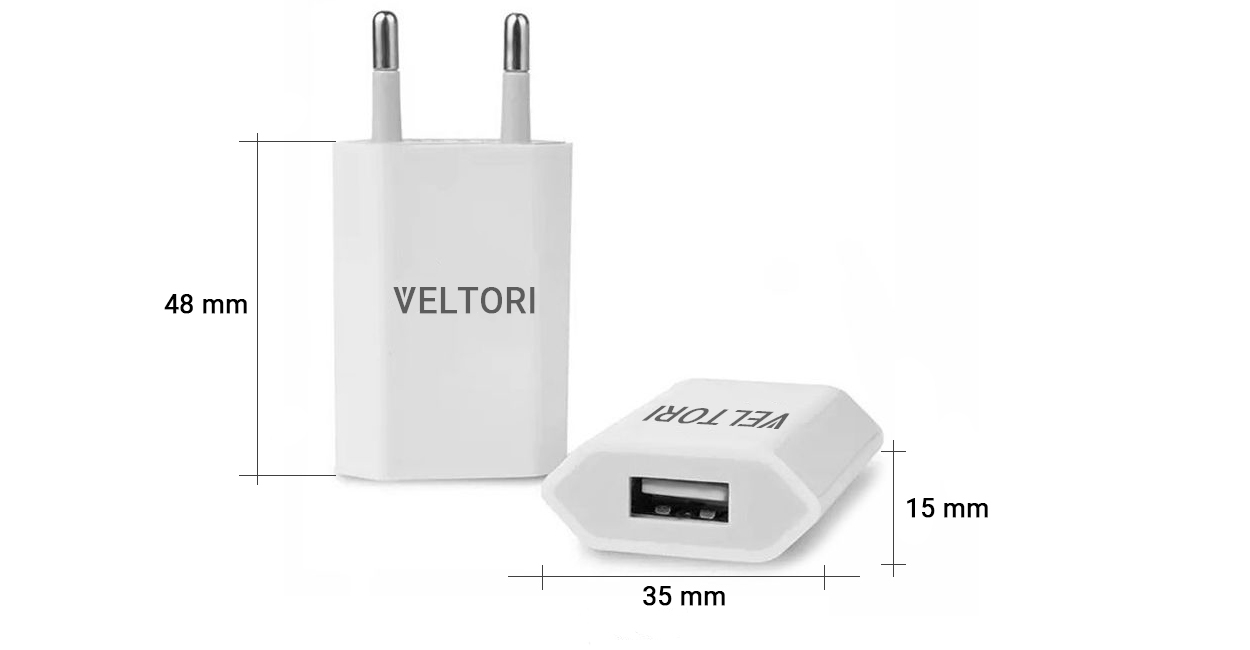 ŁADOWARKA do Smartwatch VELTORI POWER ON USB 5V 1A VTL1 Uniwersalna - obrazek 3