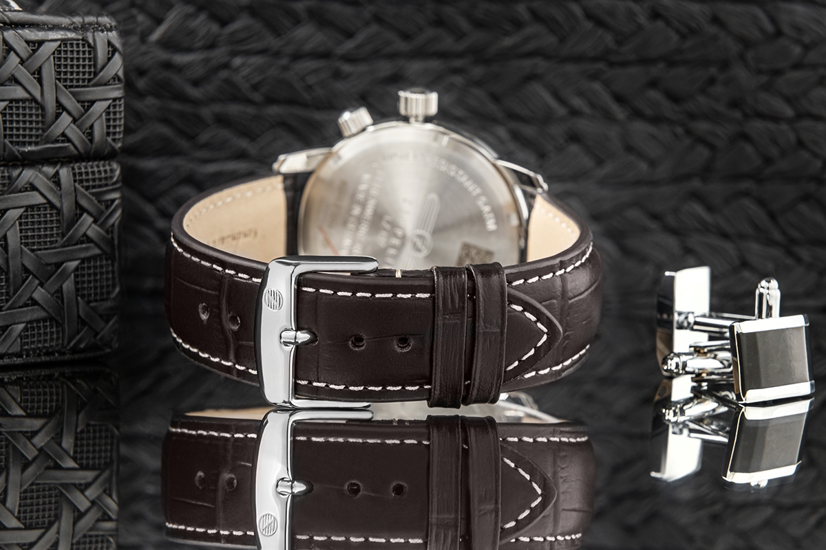 Zegarek Męski ZEPPELIN LZ127 Graf Zeppelin GMT 7642-5 + BOX - obrazek 2