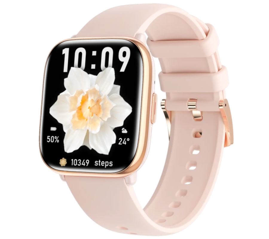 Smartwatch Damski Rubicon RNCF31 ROSE GOLD Bransoleta + 2 Paski - obrazek 2
