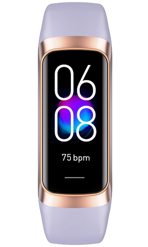 Smartband Damski RUBICON RNCF05 Rose Gold/Berry SMARUB214 - obrazek 2