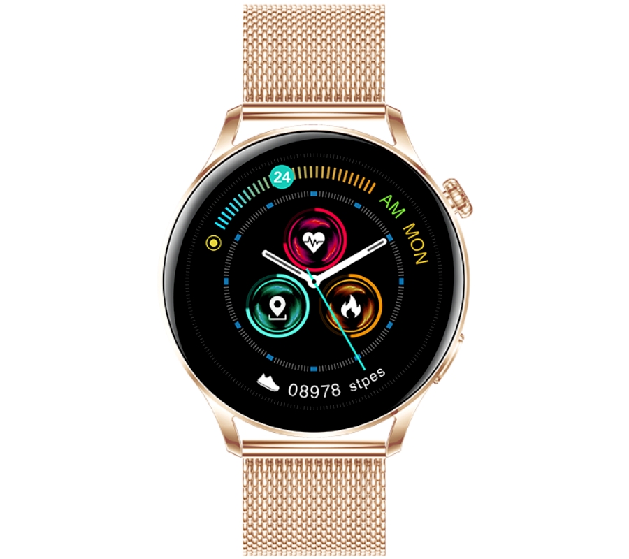 Smartwatch Damski RUBICON RNCE81 Rose Gold SMARUB131 - obrazek 2