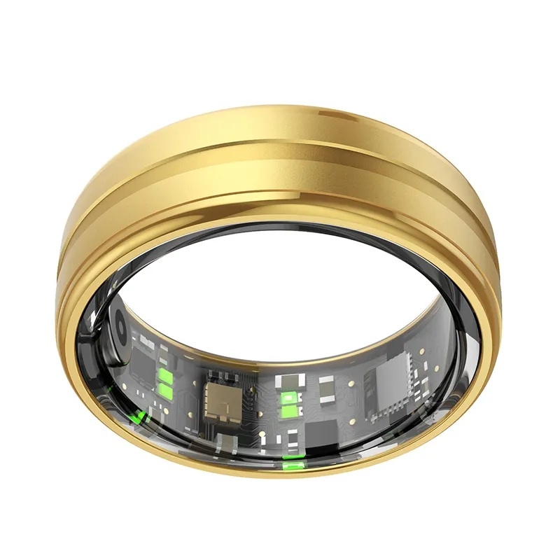 Smart Ring RUBICON R6 Gold SIZE-9(US) SMARUB322 - obrazek 2