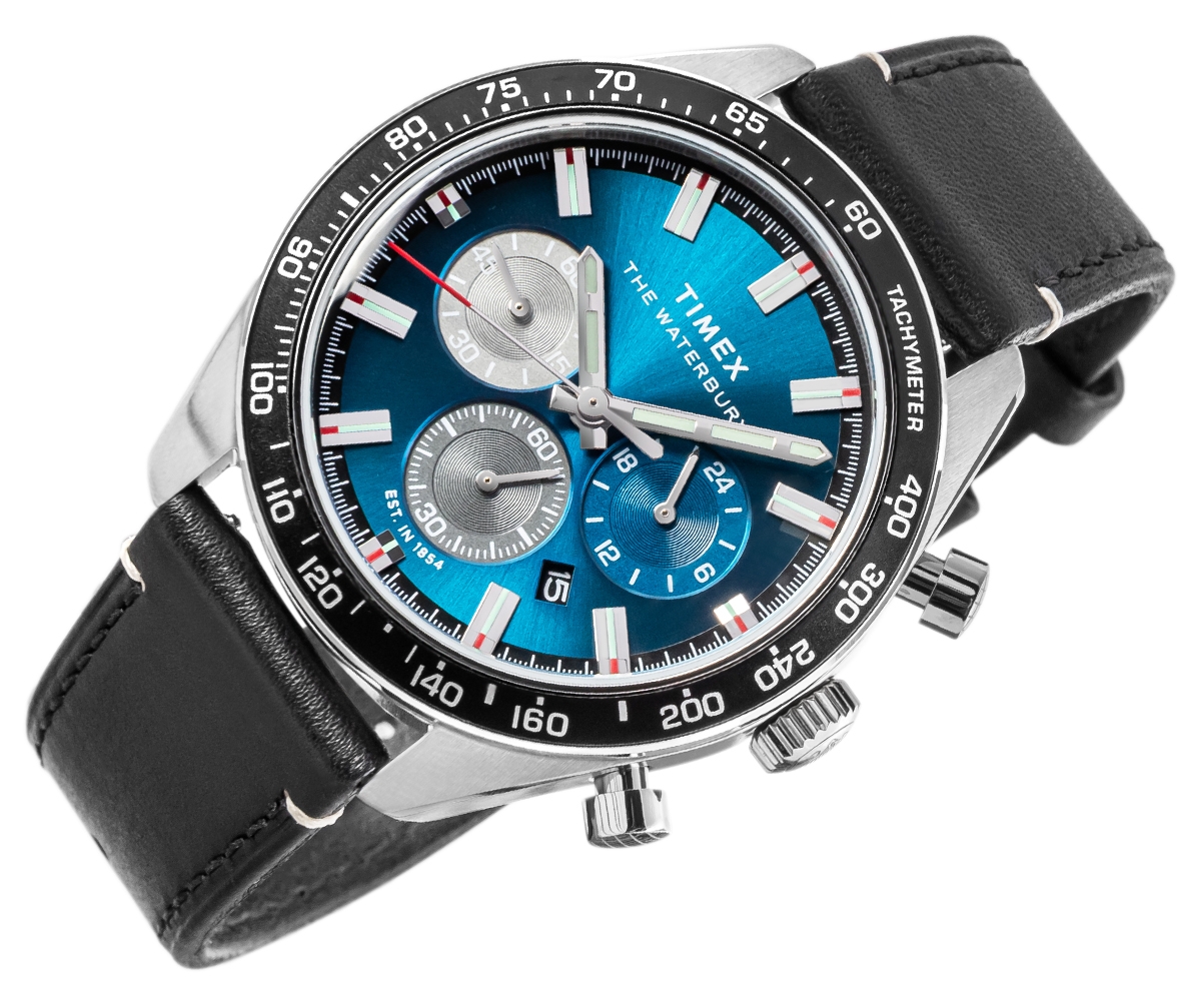 Zegarek Męski TIMEX Waterbury Traditional Chronograph TW2Y18600 + BOX - obrazek 2