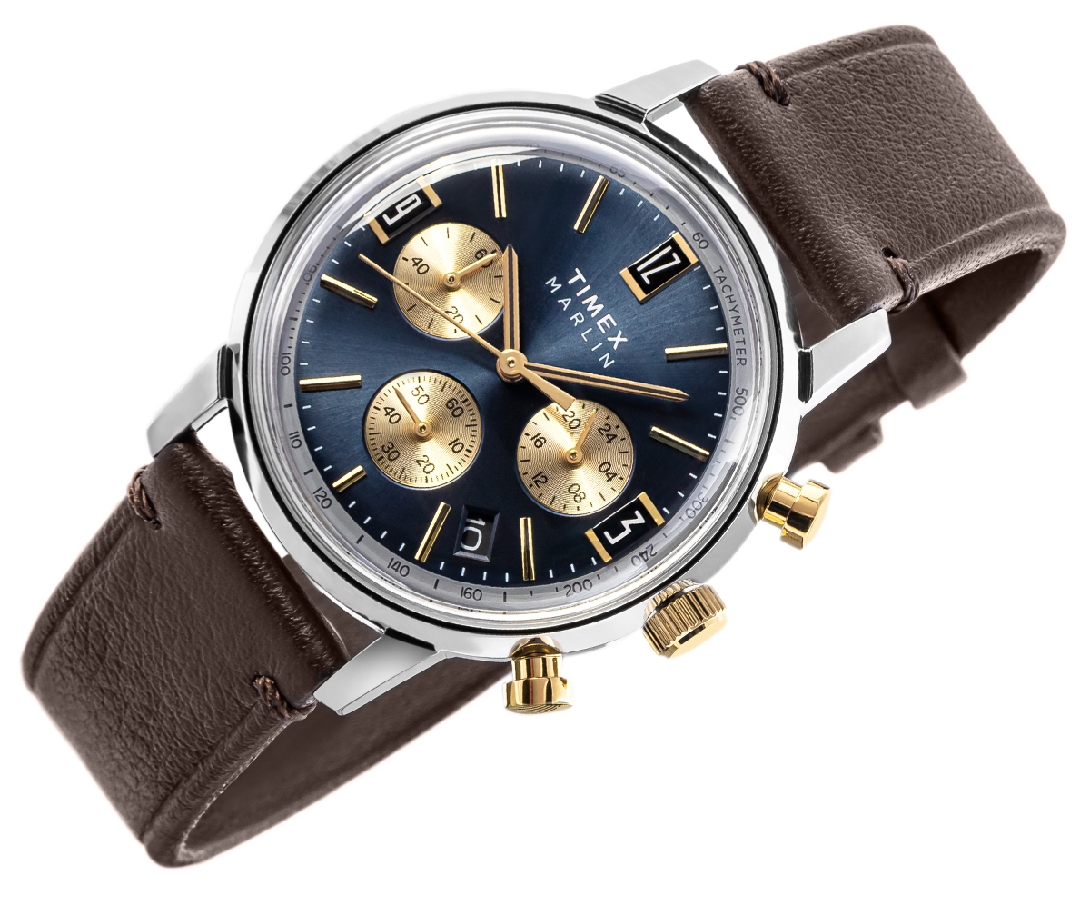 Zegarek Męski TIMEX Marlin® Chronograph Tachymeter TW2W60400 + BOX - obrazek 2