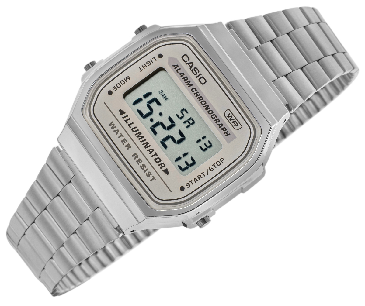 Zegarek Męski CASIO VINTAGE A168WA-8AYDF + BOX - obrazek 2