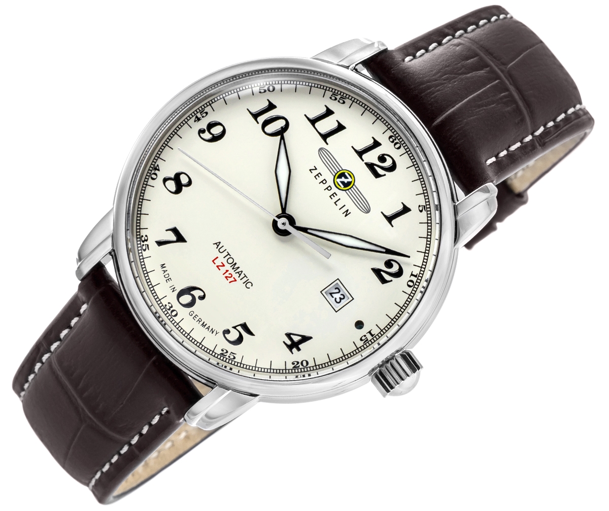 Zegarek Męski ZEPPELIN Automatic LZ 127 7656-5 + BOX - obrazek 2
