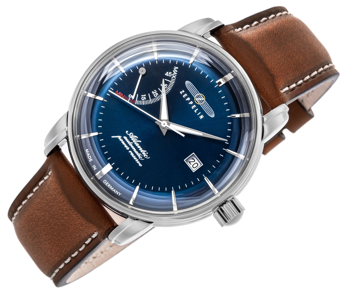 Zegarek Męski ZEPPELIN Atlantic Automatic Power Reserve 8462-3 + BOX - obrazek 2
