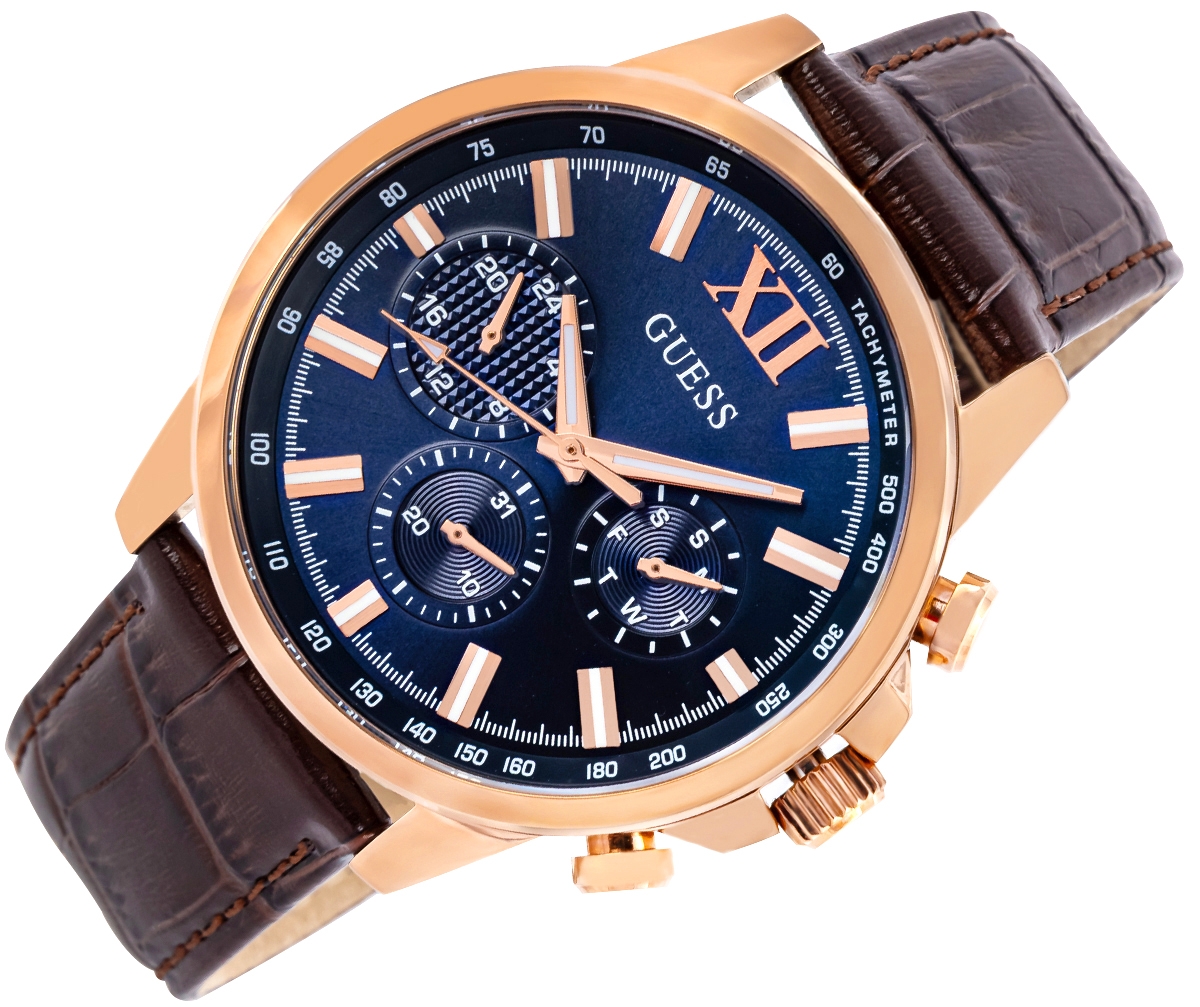 Zegarek Męski Guess Walker GW0901G3 + BOX - obrazek 2