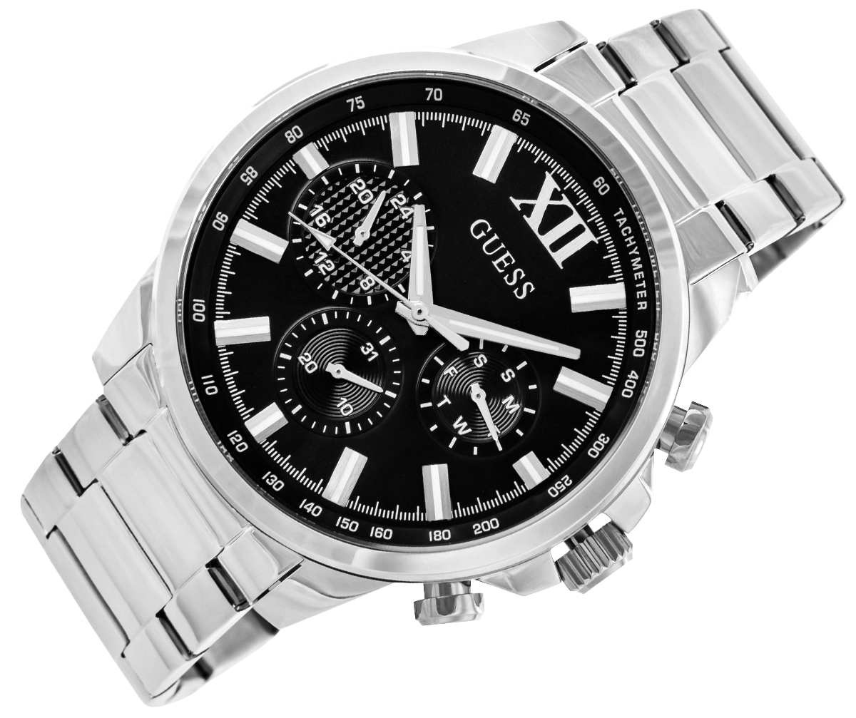 Zegarek Męski Guess Walker GW0900G1 + BOX - obrazek 2