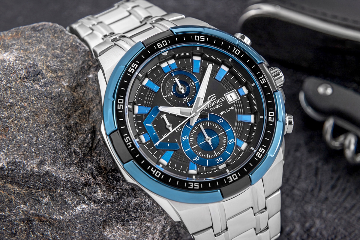 Zegarek Męski CASIO EDIFICE EFR-539D-1A2VUEF + BOX - obrazek 2