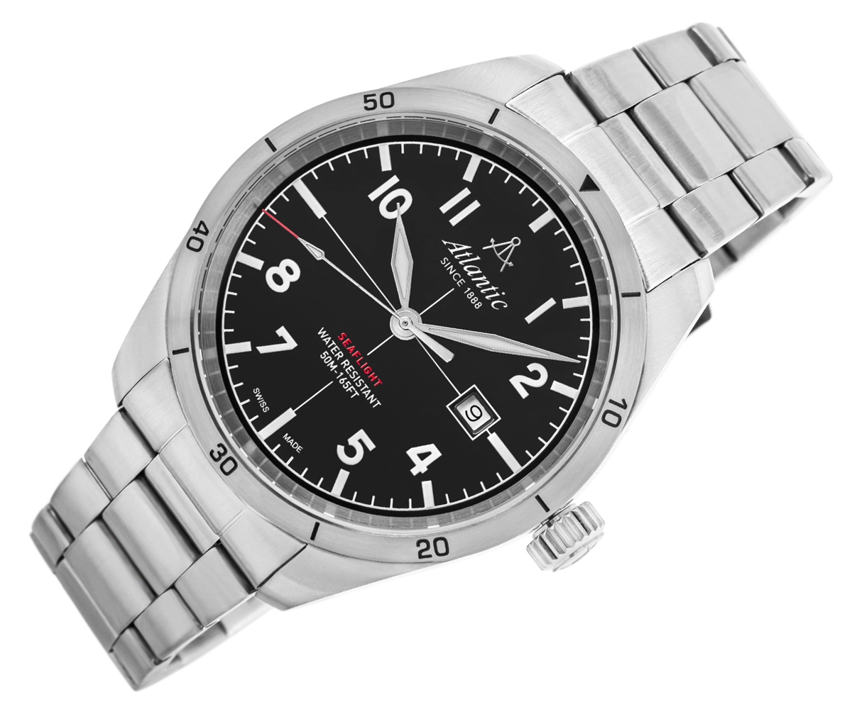 Zegarek Męski Atlantic Seaflight 70356.41.65 + BOX - obrazek 2