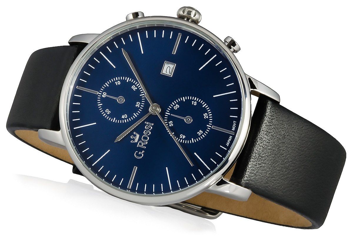 Zegarek Męski G.Rossi 11925A-6A1 + BOX - obrazek 2