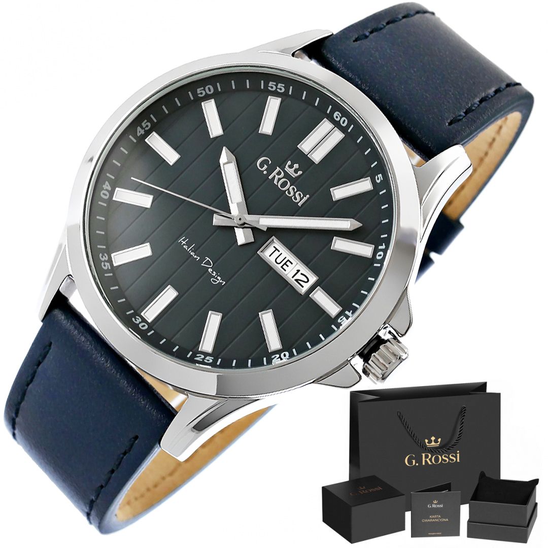 Zegarek Męski G.Rossi 8071A3-6F1 - obrazek 2