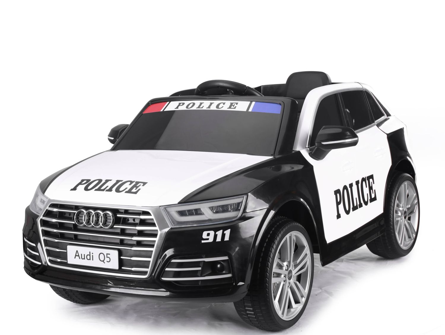 AUDI Q5 POLICJA , MIĘKKIE KOŁA, MIĘKKIE SIEDZENIE, RADIO FM, BLUETOOTH - PEŁNA OPCJA/S305 - obrazek 8