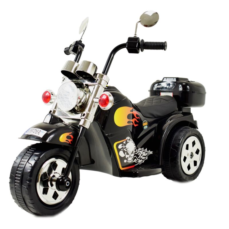 PIERWSZY MOTOR CHOPPER NA AKUMULATOR Z KUFERKIEM/LL777-1 - obrazek 2