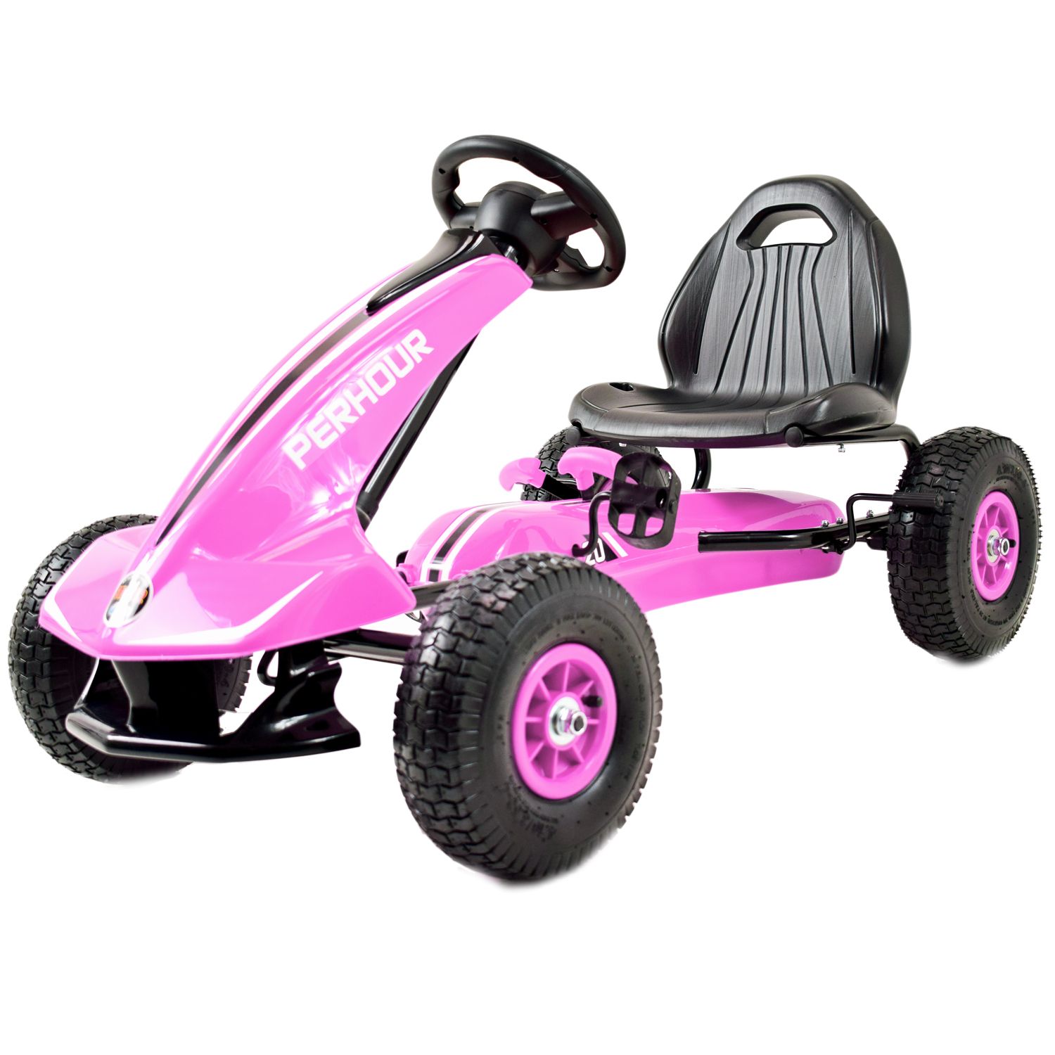NAJNOWSZY GOKART NA PEDAŁY, KOŁA POMPOWANE, HAMULCE/G203 - obrazek 16