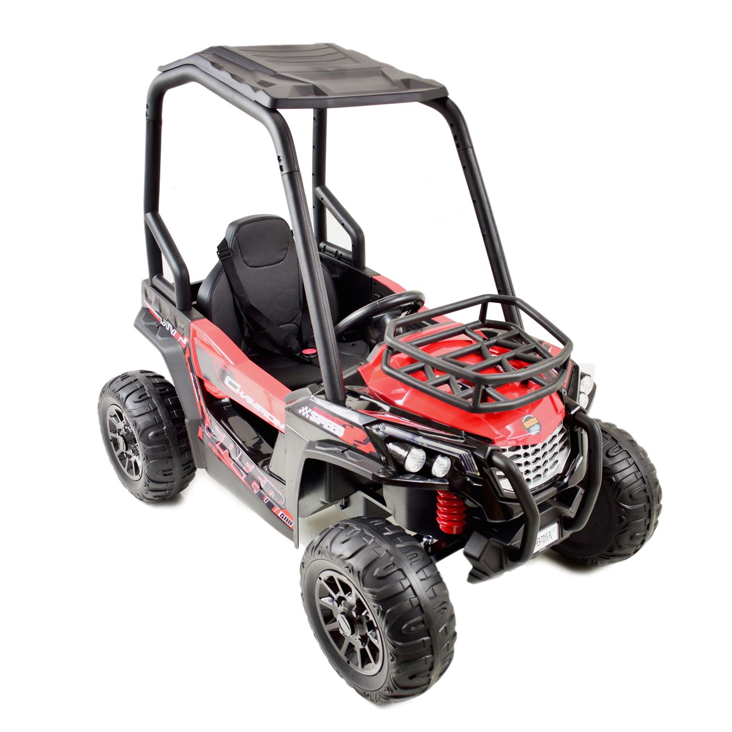 NAJNOWSZY BUGGY SPEED CHAMPION, MIĘKKIE KOŁA, MIĘKKIE SIEDZENIE, BLOKADA PRĘDKOŚCI, 4 BIEGOWA SKRZYNIA/ JS370B - obrazek 7