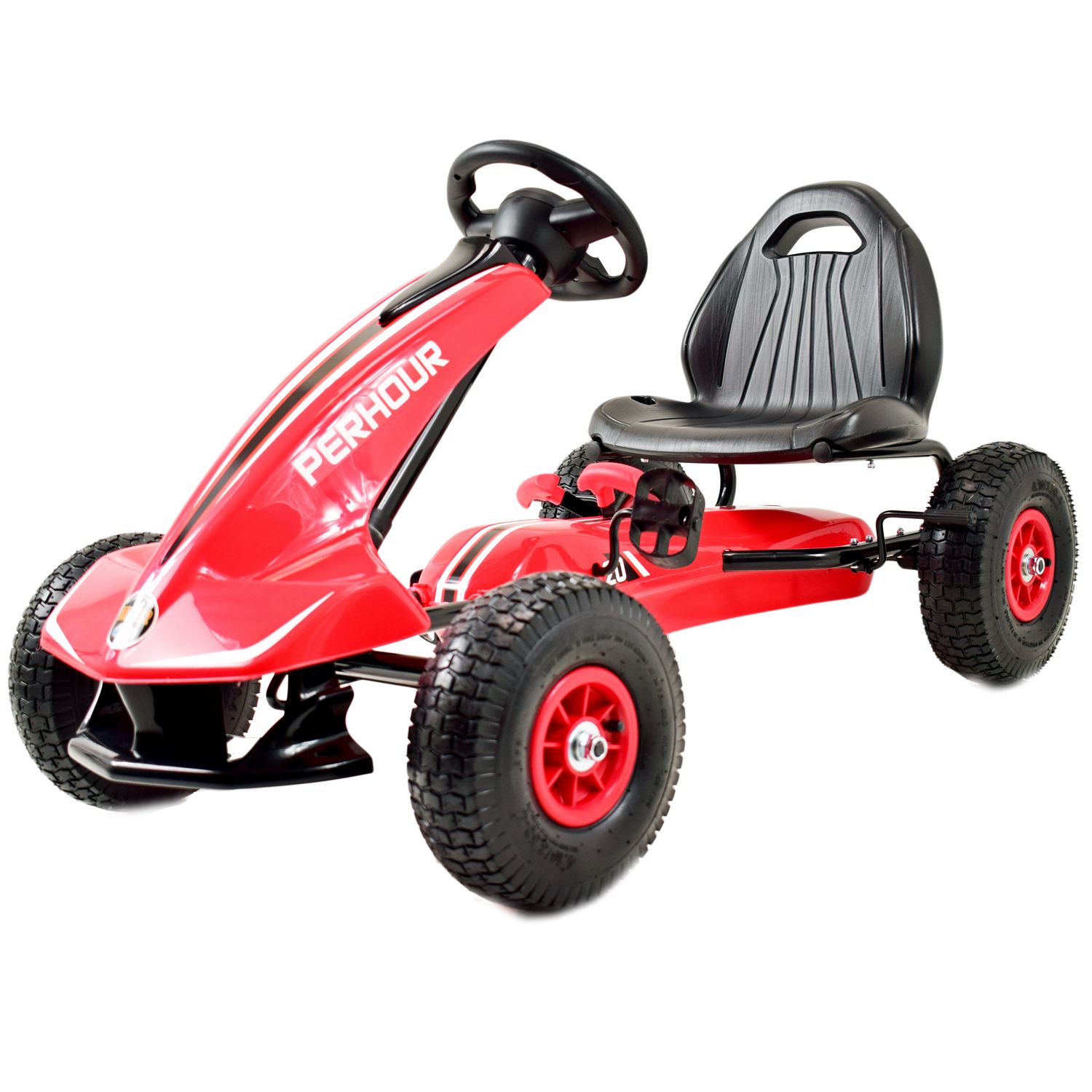 NAJNOWSZY GOKART NA PEDAŁY, KOŁA POMPOWANE, HAMULCE/G203 - obrazek 2