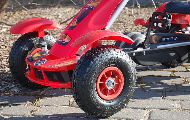 WIELKI GOKART NA PEDAŁY FORMUŁA, POMP KOŁA/F-618 - obrazek 6