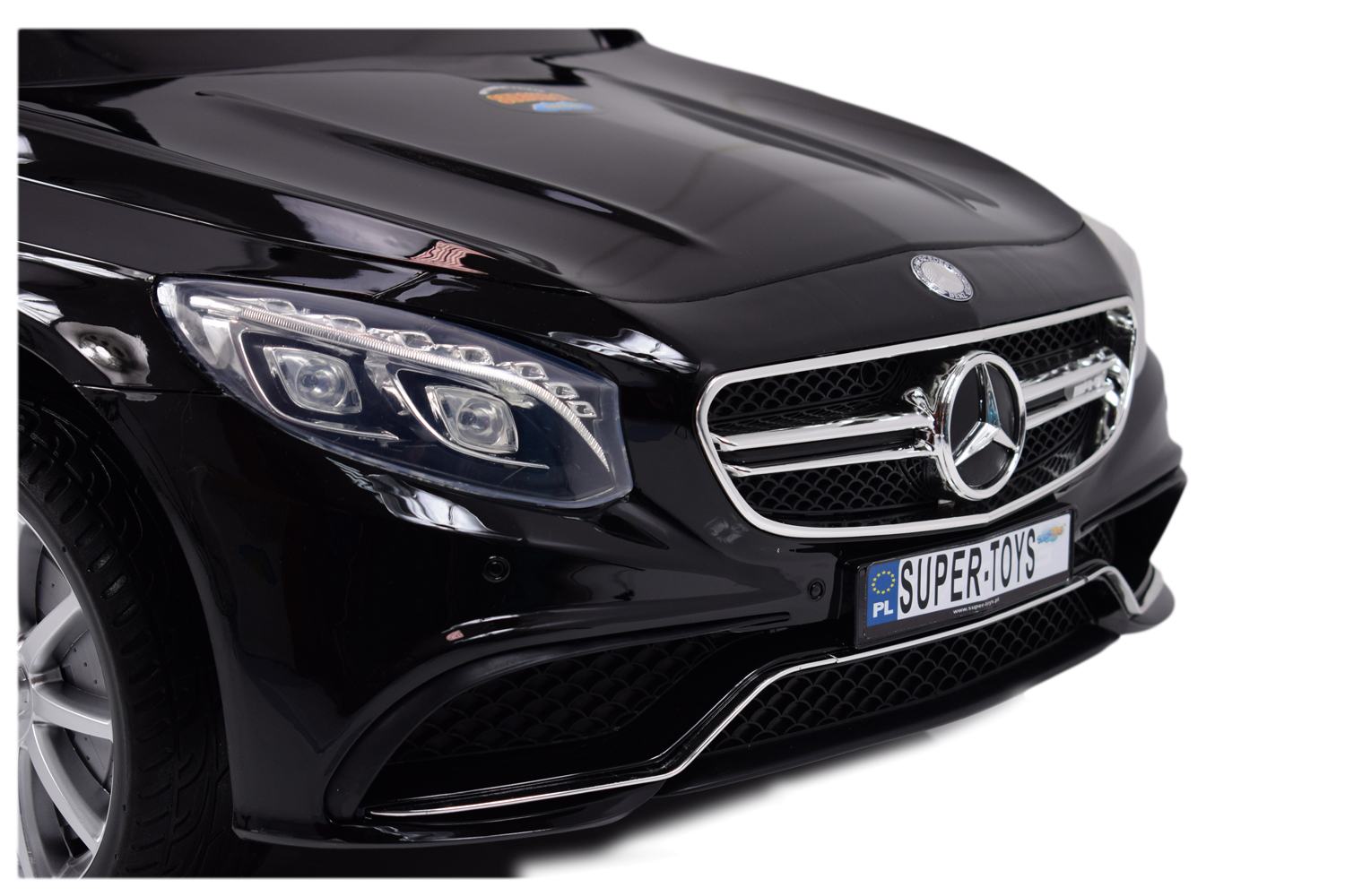 MERCEDES S63 AMG LICENCJA,LAKIER, KOŁA EVA FULL OPCJA WOLNY START/HL169-2.4 - obrazek 2