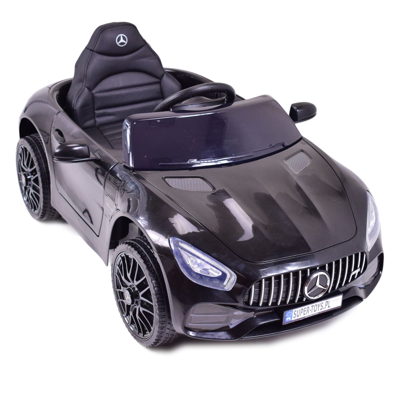 MERCEDES NA AKUMULATOR AMG GT, MIĘKKIE KOŁA EVA, MIĘKKIE SIEDZENIE/HL2588 - obrazek 3