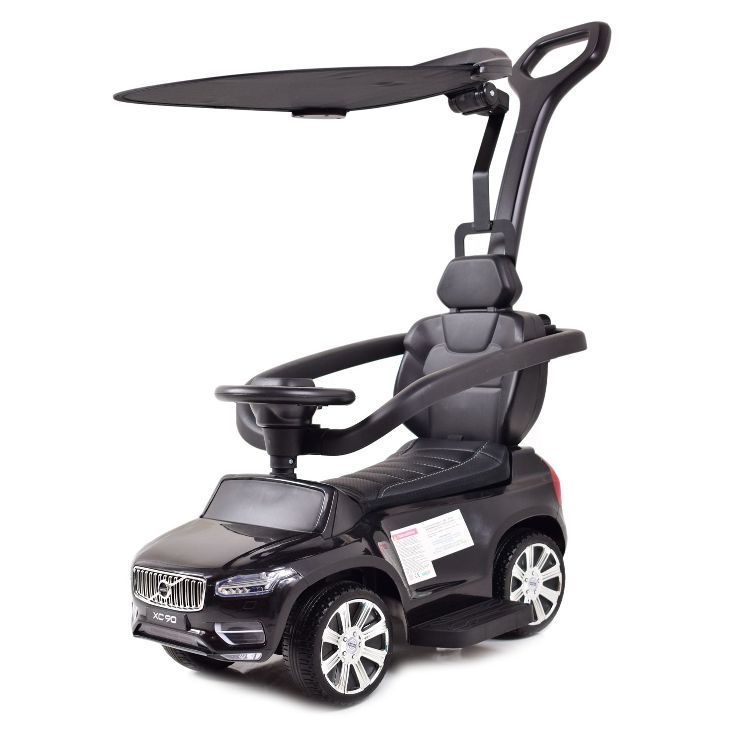 JEŹDZIK, PCHACZ, ODPYCHACZ VOLVO XC90, MIĘKKIE SIEDZENIE, DASZEK ,DŹWIĘKI/DKP02 - obrazek 3