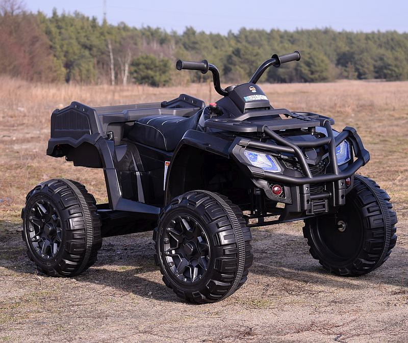 MEGA WIELKI QUAD 24 V, 2X100W, AMORTYZATORY, MIĘKKIE KOŁA, RADIO/0909-24V - obrazek 4