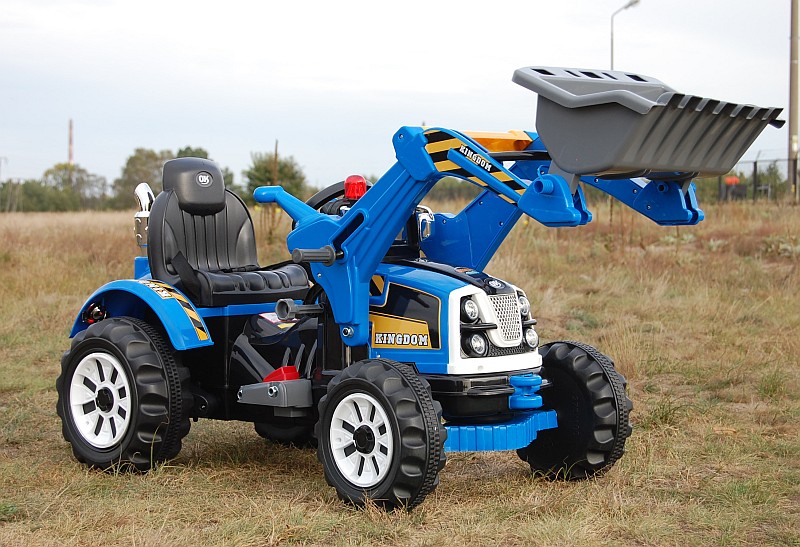MOCNY TRAKTOR Z ŁYŻKĄ KINGDOM 12V DWIE PRĘDKOŚCI/JS328A - obrazek 11