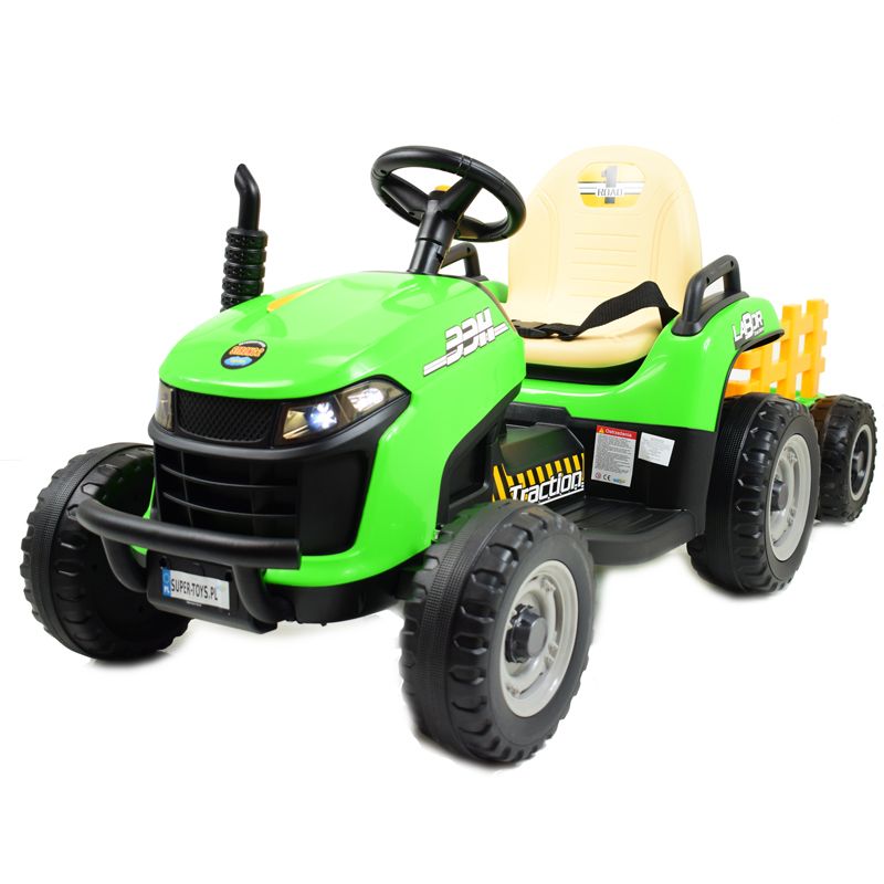 SUPER TRAKTOR LABOR- NA AKUMULATOR Z PRZYCZEPĄ I KIPREM/BBH030 - obrazek 11