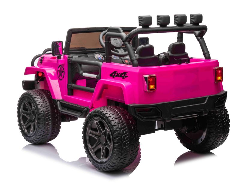 MEGA JEEP 4X4 Z REDUKTOREM NAPĘDU EXCLUSIVE 24 V, 480 WAT, WOLNY START,MIĘKKIE KOŁA /WXE1688-24V - obrazek 24