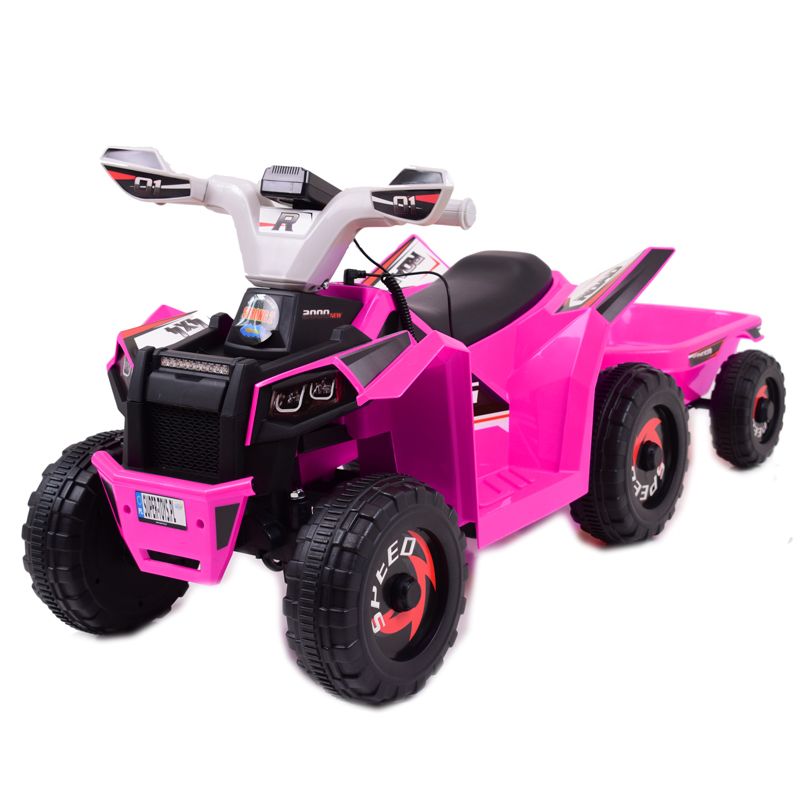 QUAD ATV ROAD Z PRZYCZEPĄ I MEGAFONEM/XMX630T - obrazek 17