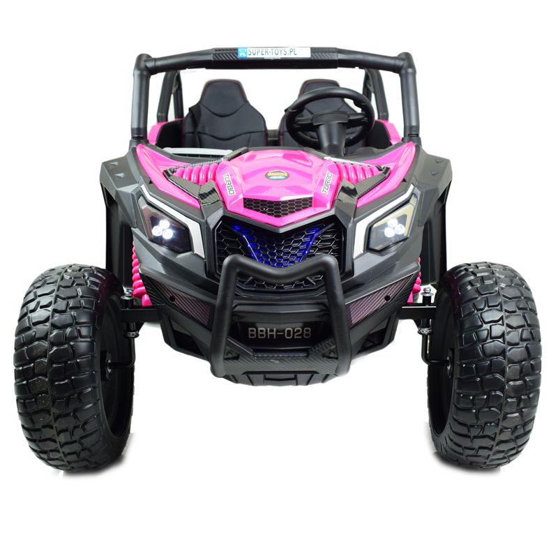 MEGA BUGGY SXS DLA 2 DZIECI 2X120W, SUPER MOC, PRZESUWANE SIEDZENIE, WALIZKA/BBH028 - obrazek 10