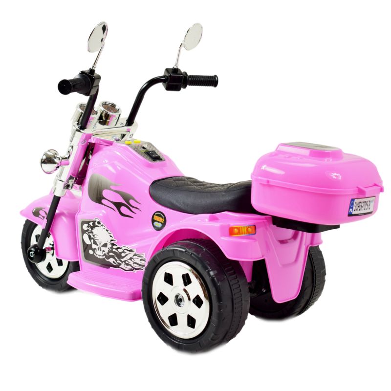 PIERWSZY MOTOR CHOPPER NA AKUMULATOR Z KUFERKIEM/LL777-1 - obrazek 10