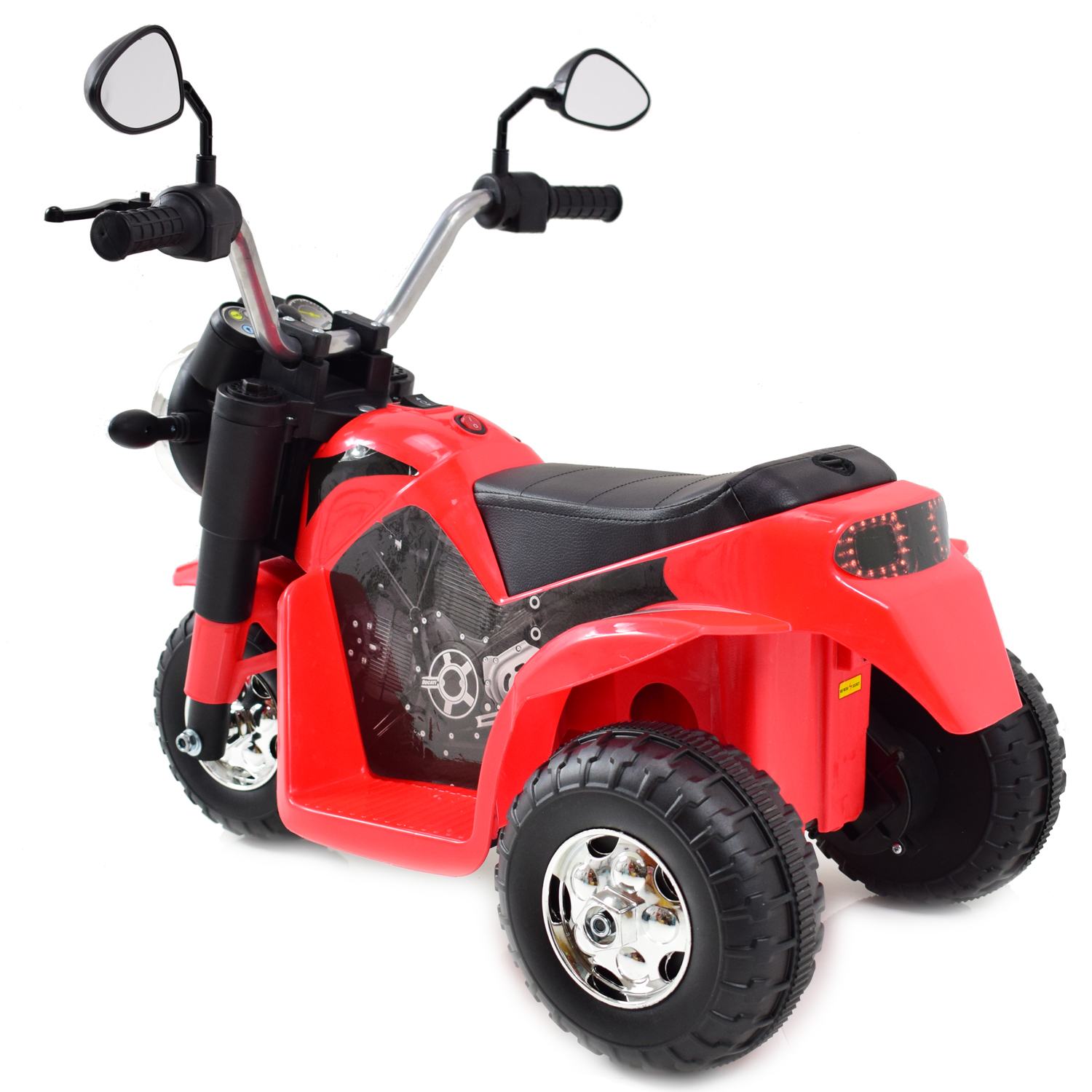 MOTOR CHOPPER - PIERWSZY MOTOREK DLA DZIECKA, MIĘKKIE SIEDZENIE/JC916 - obrazek 3