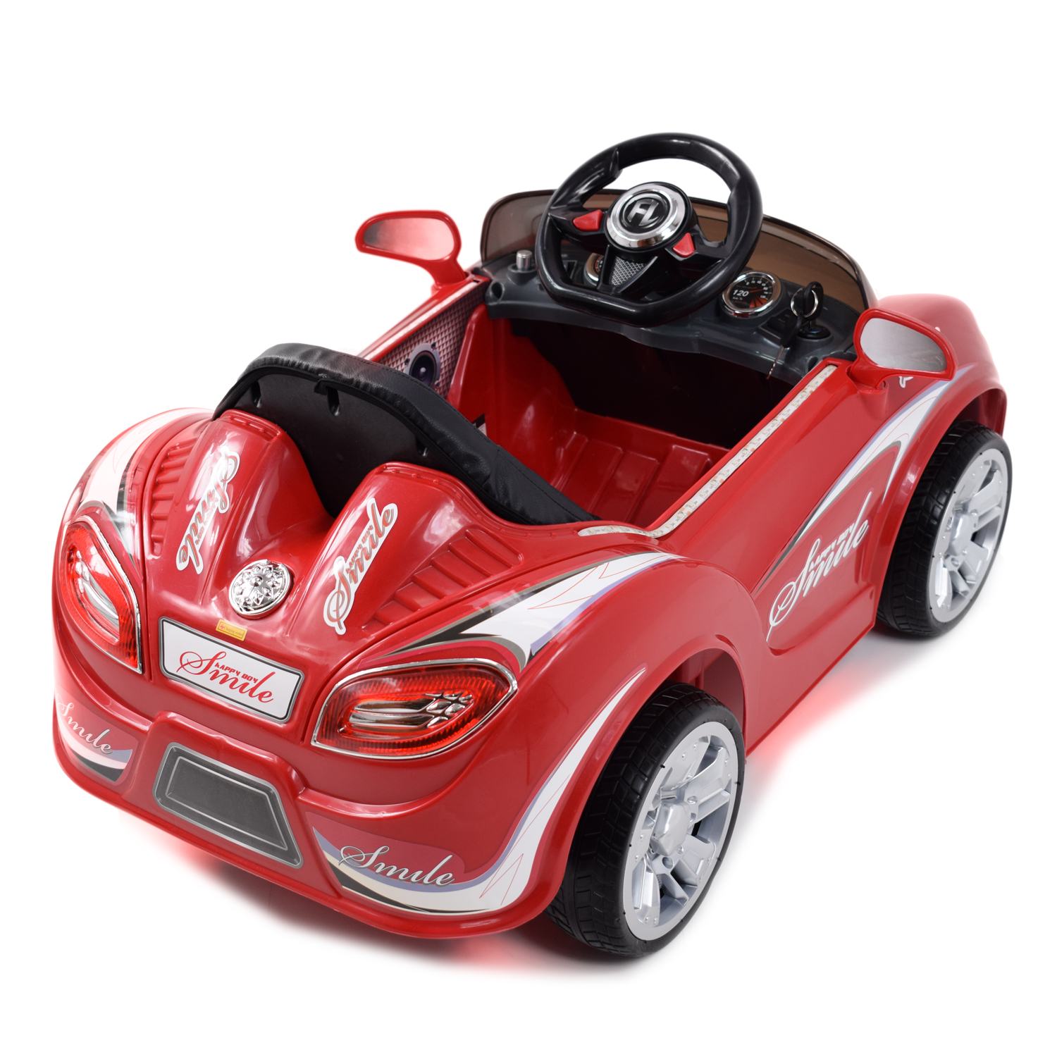 NAJNOWSZY ROADSTER SMILE, DWA SILNIKI, KLUCZYK,MIĘKKIE SIEDZENIE, MIĘKKIE KOŁA/HL938 - obrazek 13
