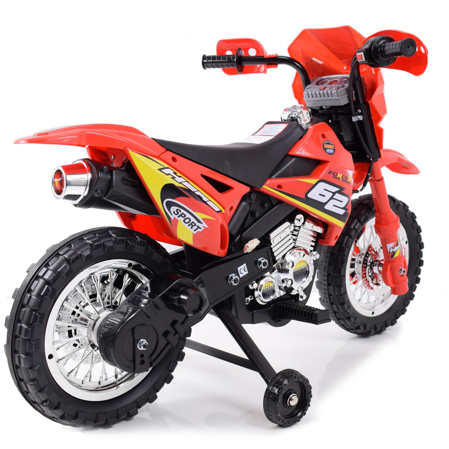 DUŻY MOTOR CROSS 2 STRONG 2 Z DŹWIĘKAMI I Ś / ZP-3999A - obrazek 3