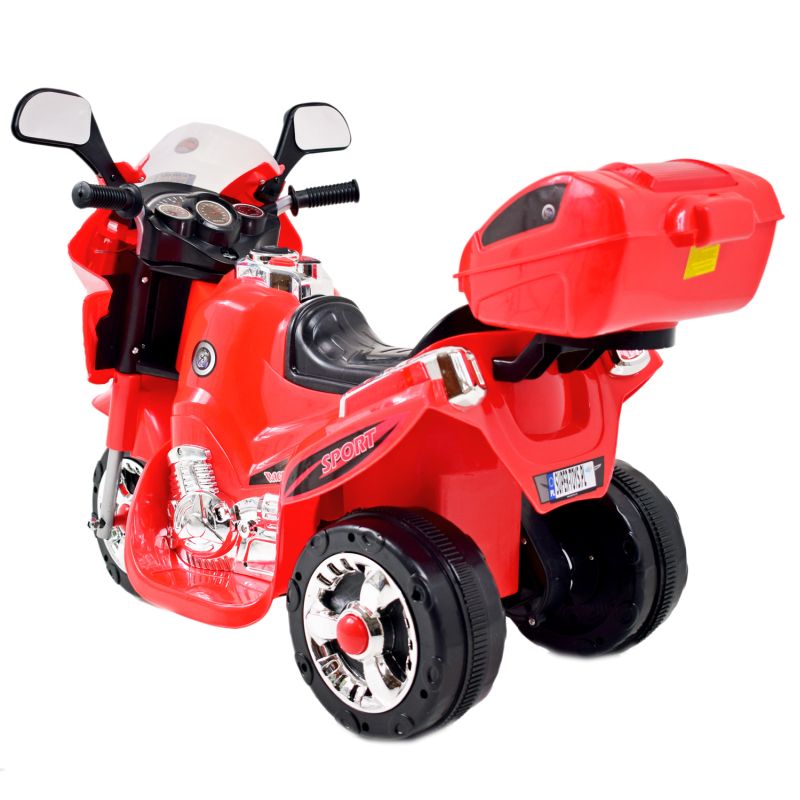 MOTOR, MOTOREK ŚCIGACZ Z KUFERKIEM I DŹWIĘKAMI/MOTOR-518 - obrazek 3