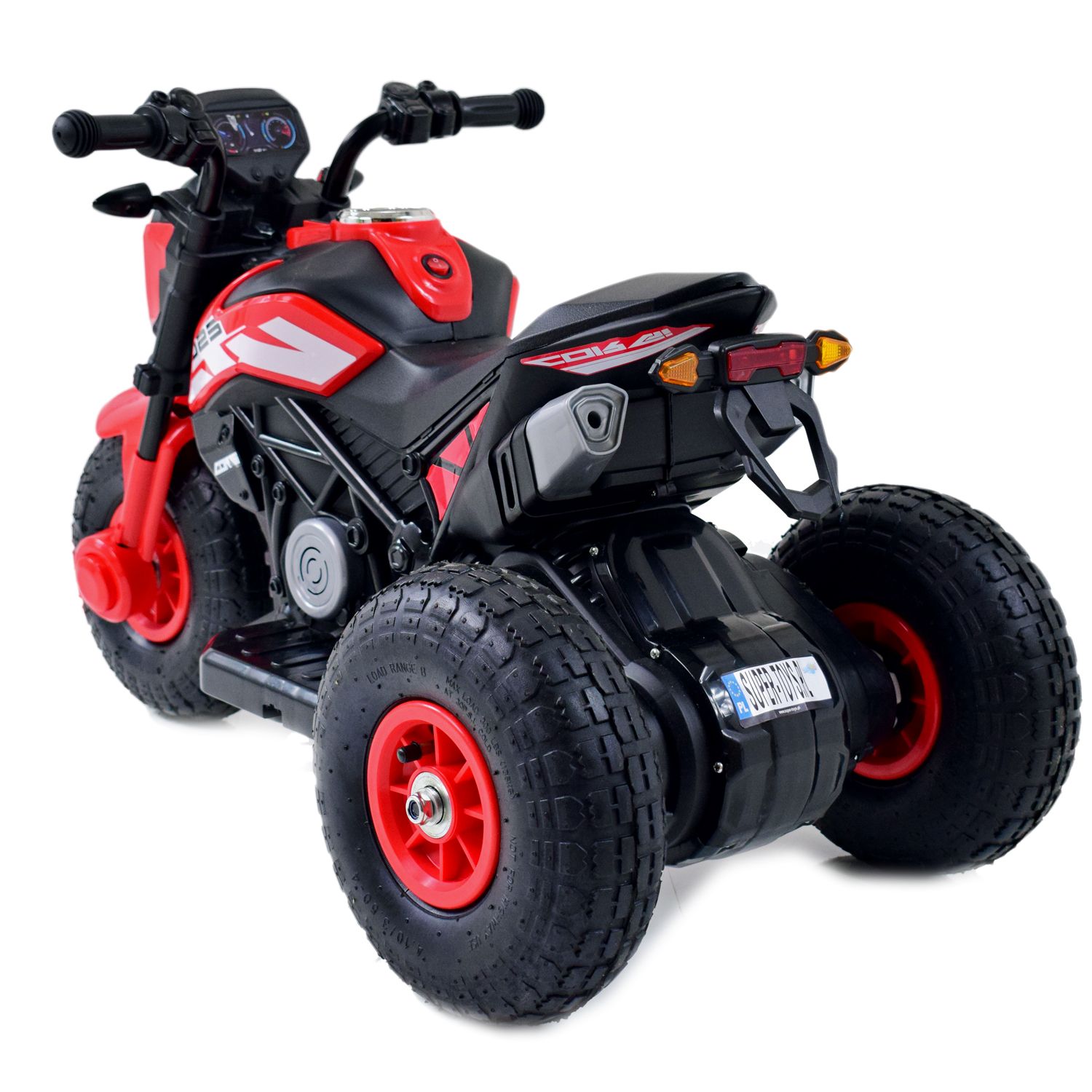 MOTOR ŚCIGACZ NA POMPOWANYCH KOŁACH, DWA SILNIKI SUPER NOWOŚĆ/TK103 - obrazek 10