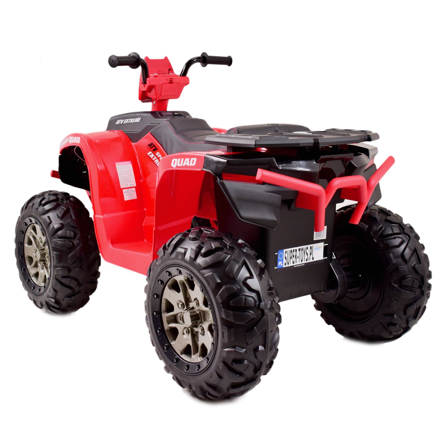 DUŻY QUAD NA AKUMULATOR, MIĘKKIE SIEDZENIE, MIĘKKIE KOŁA/CH9955 - obrazek 10