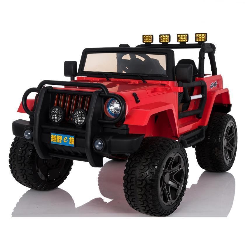 MEGA JEEP 4X4 Z REDUKTOREM NAPĘDU EXCLUSIVE, WOLNY START,MIĘKKIE KOŁA, 2x12V 10 Ah/WXE1688 - obrazek 16