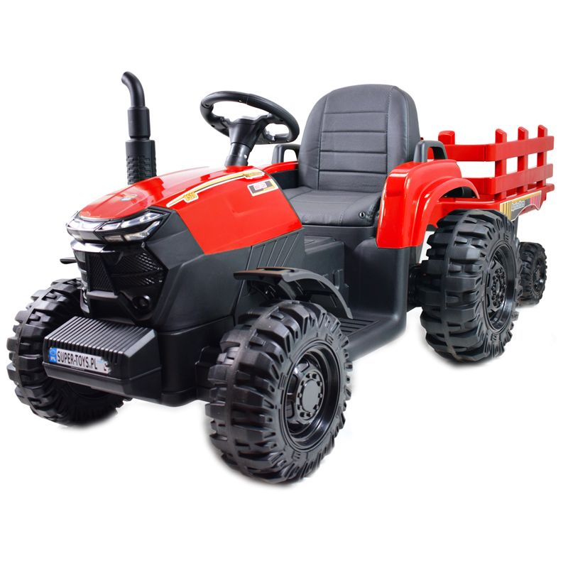MEGA TRAKTOR AGRICULTURE Z PRZYCZEPĄ 2X200, 24V, SZYBKI SUPER JAKOSĆ/JC000B - obrazek 10