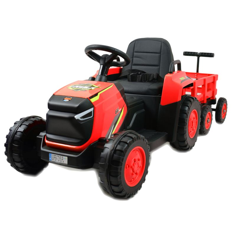 SUPER TRAKTOR "TRUCK"- NA AKUMULATOR Z PRZYCZEPĄ,WÓZEK,PILOT,APLIKACJA/DLSX18 - obrazek 4