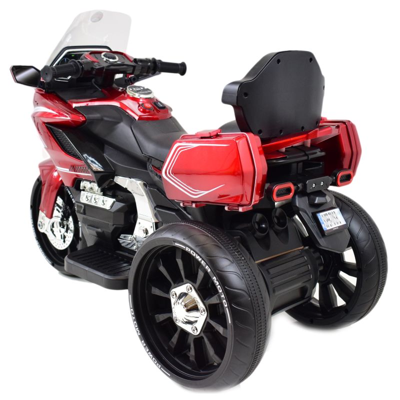 MEGA MOTOR TURYSTYCZNY NA AKUMULATOR LAKIER, ŚWIATŁA/ HLW1688 - obrazek 4