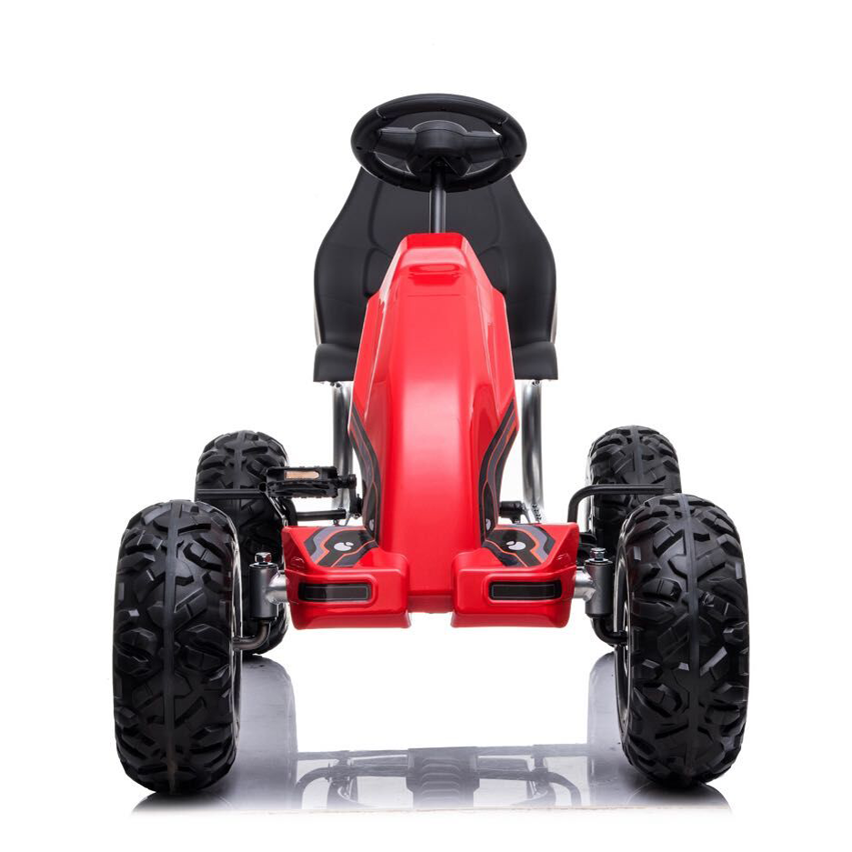 OLBRZYMI GOKART NA PEDAŁY, POMPOWANE KOŁA, PRZESUWANE SIEDZENIE,DO 100 KG/B012 - obrazek 4
